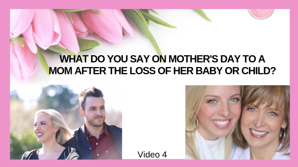 You are currently viewing What Do You Say to Your Sister this Mother’s Day After the Loss of Her Baby or Child?